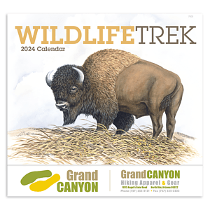 Good Value™ Wildlife Trek - Stapled Calendar