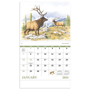 Good Value™ Wildlife Trek - Stapled Calendar