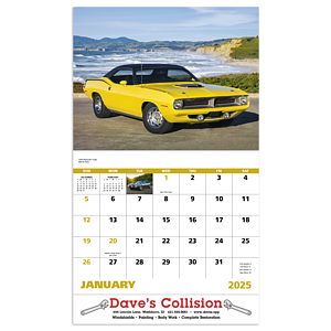 Good Value™ Muscle Thunder - Stapled Calendar