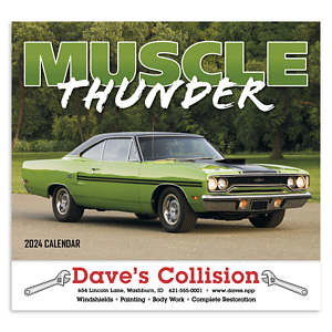 Good Value™ Muscle Thunder - Stapled Calendar