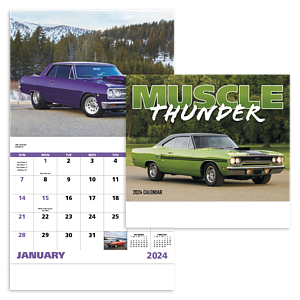 Good Value™ Muscle Thunder - Stapled Calendar