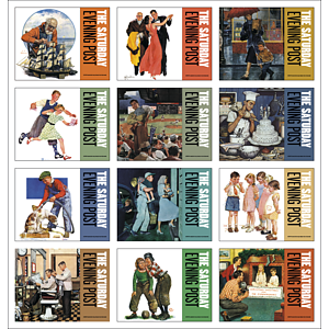 Good Value™ The Saturday Evening Post - Stapled Calendar