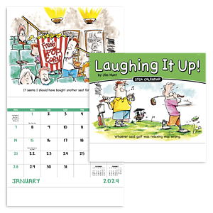 Good Value™ Laughing It Up - Stapled Calendar