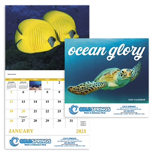 Good Value™ Ocean Glory - Stapled Calendar