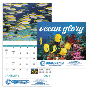 Good Value™ Ocean Glory - Stapled Calendar