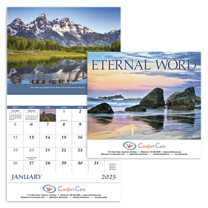 Good Value™ Eternal Word - Stapled Calendar