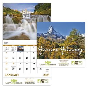 Good Value™ Glorious Getaways - Stapled Calendar