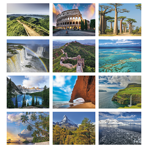 Good Value™ Glorious Getaways - Stapled Calendar