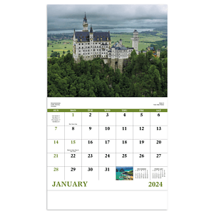 Good Value™ Glorious Getaways - Stapled Calendar