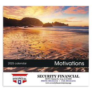 Good Value™ Motivations - Stapled Calendar