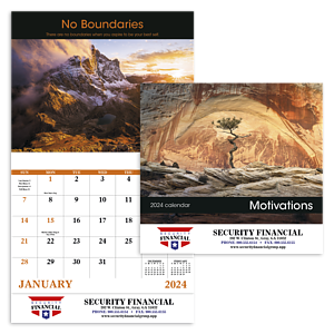 Good Value™ Motivations - Stapled Calendar