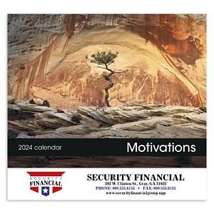 Good Value™ Motivations - Stapled Calendar