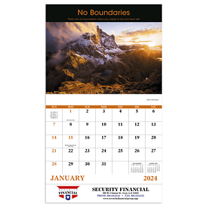 Good Value™ Motivations - Stapled Calendar