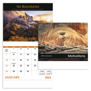 Good Value™ Motivations - Stapled Calendar