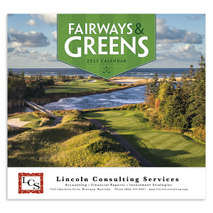 Good Value™ Fairways & Greens - Stapled Calendar