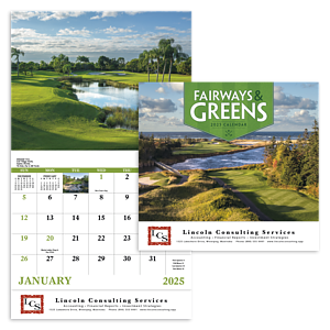 Good Value™ Fairways & Greens - Stapled Calendar