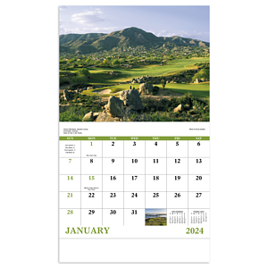 Good Value™ Fairways & Greens - Stapled Calendar