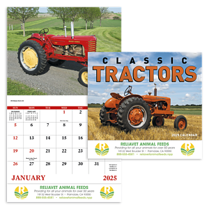 Good Value™ Classic Tractor - Stapled Calendar