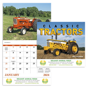 Good Value™ Classic Tractor - Stapled Calendar