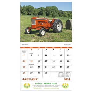 Good Value™ Classic Tractor - Stapled Calendar