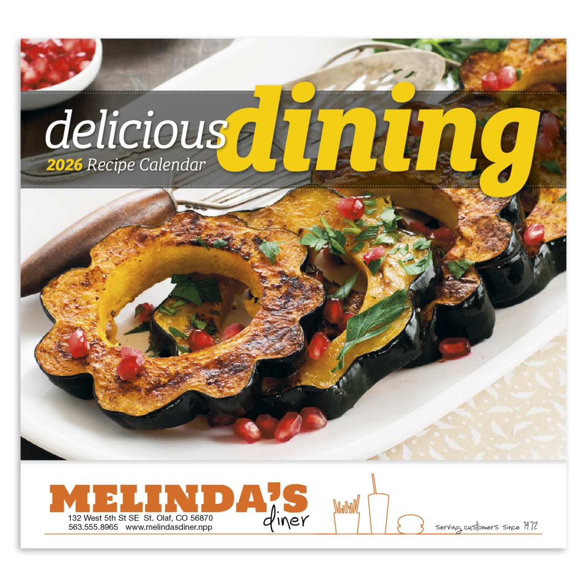 Good Value™ Delicious Dining - Stapled Calendar