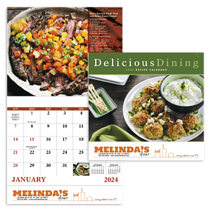 Good Value™ Delicious Dining - Stapled Calendar