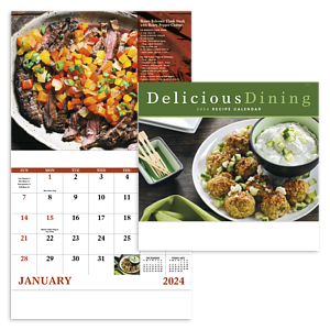 Good Value™ Delicious Dining - Stapled Calendar