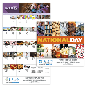 Good Value™ National Day - Stapled Calendar