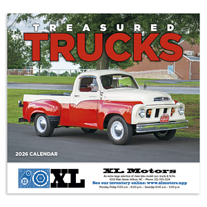 Good Value™ Treasured Trucks - Stapled Calendar
