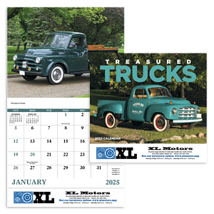 Good Value™ Treasured Trucks - Stapled Calendar
