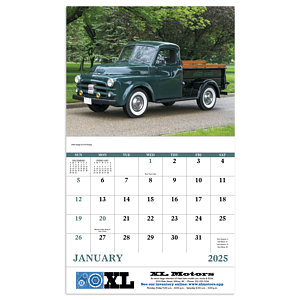 Good Value™ Treasured Trucks - Stapled Calendar