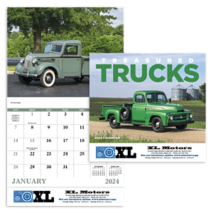 Good Value™ Treasured Trucks - Stapled Calendar