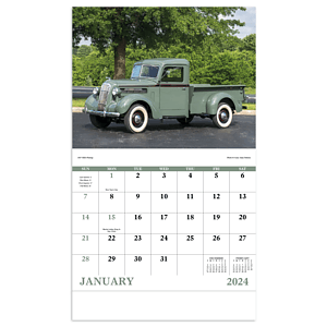 Good Value™ Treasured Trucks - Stapled Calendar