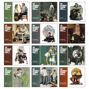 Good Value™  The Saturday Evening Post Illustrations by Norman Rockwell – Stapled Calendar