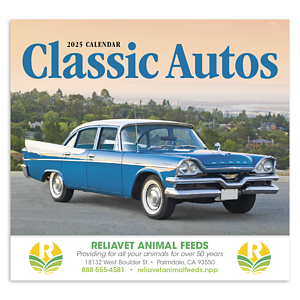 Good Value™ Classic Autos - Stapled Calendar