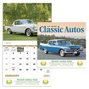 Good Value™ Classic Autos - Stapled Calendar