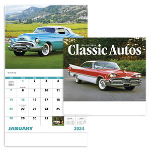 Good Value™ Classic Autos - Stapled Calendar