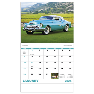 Good Value™ Classic Autos - Stapled Calendar