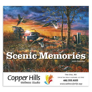 Good Value™ Scenic Memories - Stapled Calendar