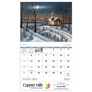 Good Value™ Scenic Memories - Stapled Calendar