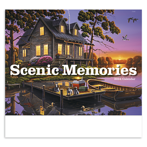 Good Value™ Scenic Memories - Stapled Calendar
