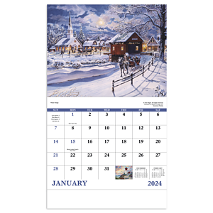 Good Value™ Scenic Memories - Stapled Calendar