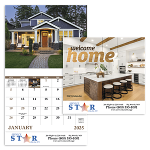 Good Value™ Welcome Home - Stapled Calendar