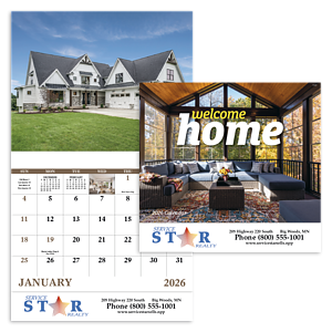 Good Value™ Welcome Home - Stapled Calendar