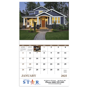 Good Value™ Welcome Home - Stapled Calendar