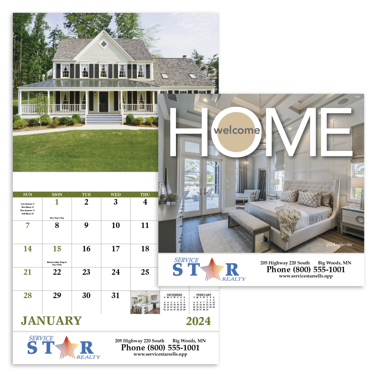 Good Value™ Welcome Home - Stapled Calendar