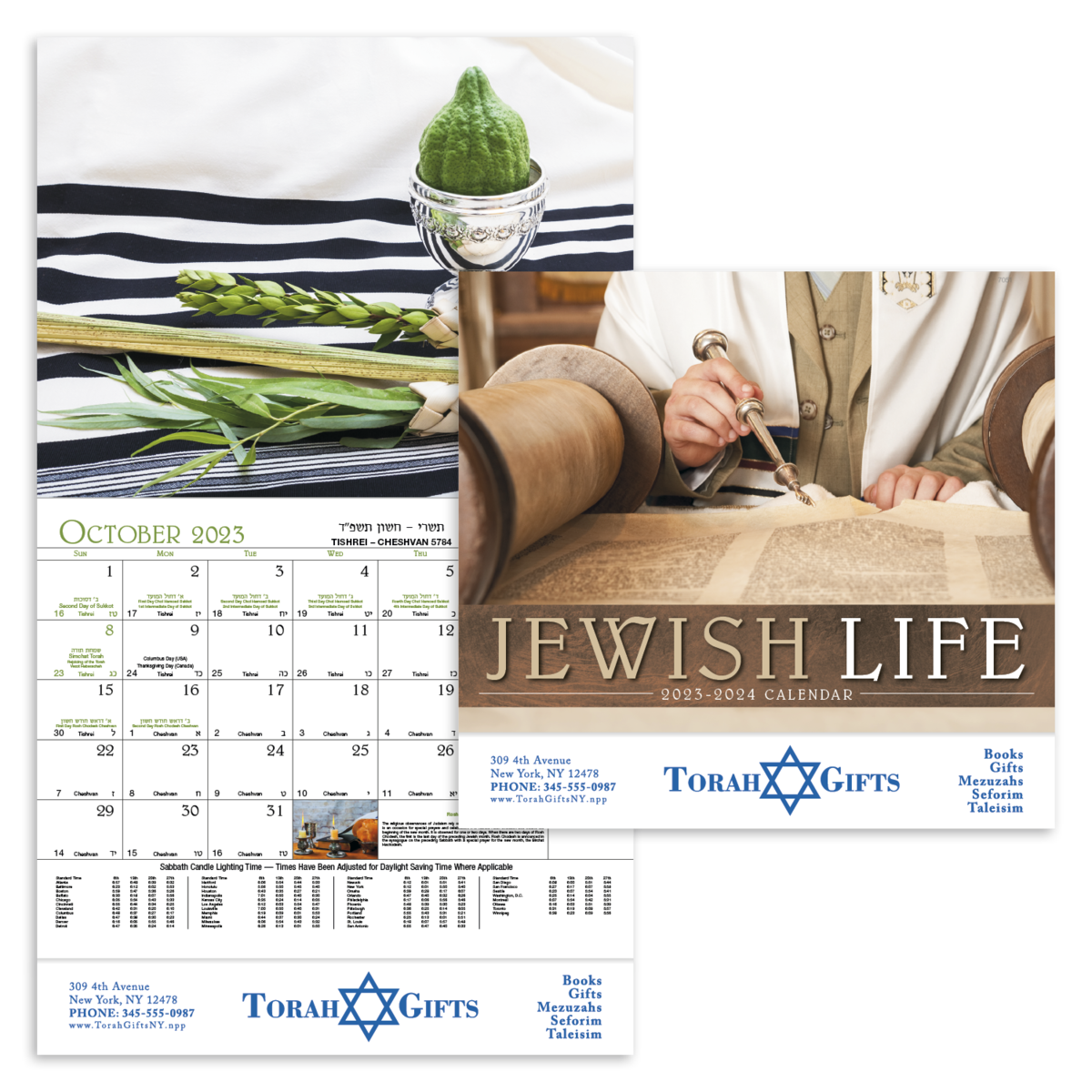 Good Value™ Jewish Life - Stapled Calendar
