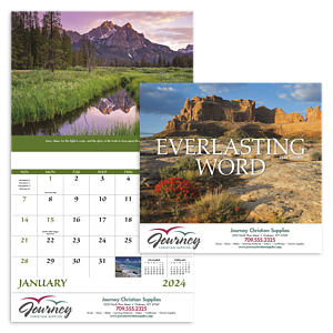 Good Value™ Everlasting Word - Stapled Calendar