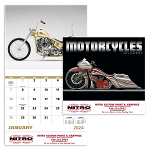 Good Value™ Motorcycles - Stapled Calendar