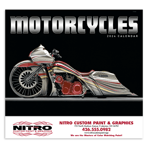 Good Value™ Motorcycles - Stapled Calendar